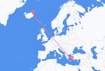 เที่ยวบิน จาก Egilsstaðir, ไอซ์แลนด์ ไปยัง Karpathos, กรีซ