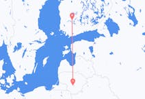 Loty z Kowno, Litwa do Tampere, Finlandia