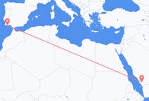 사우디아라비아발 아브하, 포르투갈행 파로 항공편