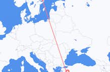 Flights from Denizli to Stockholm