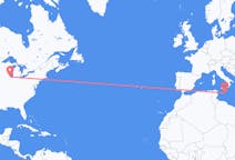 Flights from Chicago, the United States to Valletta, Malta