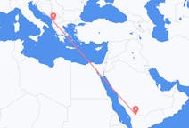 出发地 沙特阿拉伯出发地 奈季蘭目的地 阿尔巴尼亚地拉那的航班