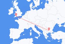 Flights from Plovdiv, Bulgaria to Exeter, the United Kingdom