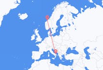 Flyrejser fra Bari til Kristiansund
