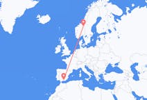 Flights from Granada, Spain to Røros, Norway