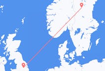 Flights from Sveg, Sweden to Doncaster, the United Kingdom