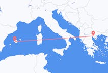 Vluchten van Thessaloniki naar Palma