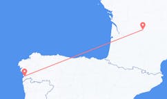 Flyrejser fra Vigo, Spanien til Brive-la-gaillarde, Frankrig