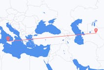 Flyreiser fra Urgench, Usbekistan til Palermo, Italia