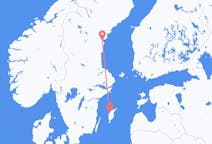 Loty z Visby (Dania), Szwecja z Sundsvall, Szwecja
