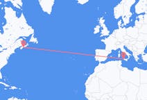 Flyg från Halifax, Kanada till Trapani, Italien