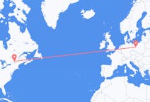 Flyrejser fra Montreal til Poznan