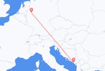 Flights from Tivat to Dortmund