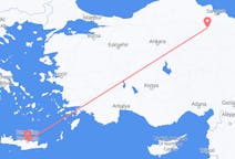 Flyg från Amasya, Turkiet till Heraklion, Grekland