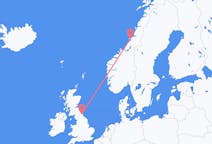 Flights from Rørvik, Norway to Newcastle upon Tyne, the United Kingdom