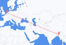 Flyrejser fra Aijal, Indien til Amsterdam, Holland