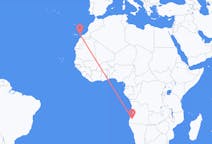 Flyg från Lubango, Angola till Ajuy, Spanien
