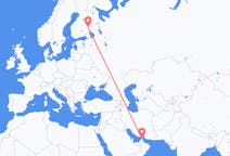 เที่ยวบิน จาก ราสอัลไคมาห์, สหรัฐอาหรับเอมิเรตส์ ไปยัง โจเอินซู, ฟินแลนด์