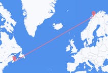Flyrejser fra Halifax til Bardufoss