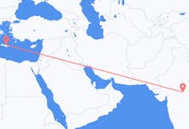 出发地 印度出发地 博帕尔目的地 希腊伊拉克利翁的航班