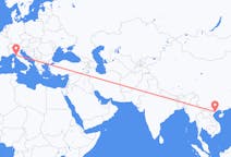 Flyrejser fra Hai Phong, Vietnam til Pisa, Italien