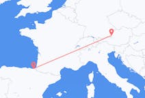 Loty z miasta Salzburg do miasta San Sebastián