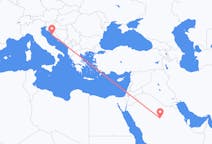 Flights from Al-Qassim Region to Zadar
