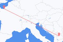 Flyreiser fra Deauville, til Skopje