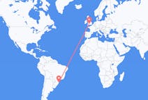 Flights from Florianópolis, Brazil to Bristol, England