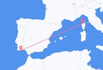 Flyrejser fra Calvi, Frankrig til Faro Distrikt, Portugal
