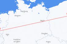 Flyg från Bydgoszcz, Polen till Eindhoven, Nederländerna