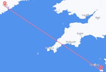 Flights from Saint Helier to Cork
