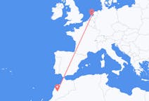 Flyrejser fra Marrakech, Marokko til Amsterdam, Holland