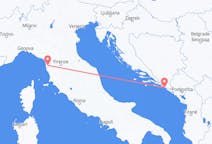 Vuelos de Dubrovnik, Croacia a Pisa, Italia