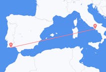 Flyreiser fra Napoli, til Faro-distriktet