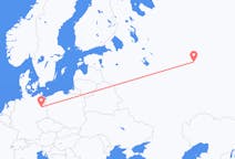 Fly fra Kirov til Berlin