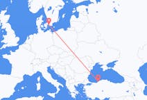 Vols de Zonguldak, Turquie vers Malmö, Suède