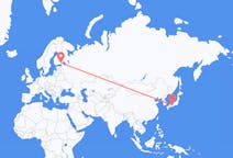 Flights from Kobe, Japan to Lappeenranta, Finland