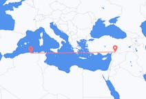 Flyg från Béjaïa, Algeriet till Gaziantep, Turkiet