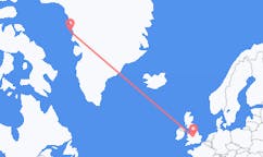 来自英格兰的伯明翰目的地 格陵兰乌佩纳维克的航班