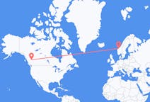 Flyrejser fra Prins George, Canada til Molde, Norge