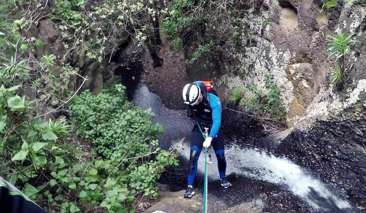 CANYONING aquatic and fun route in Gran Canaria