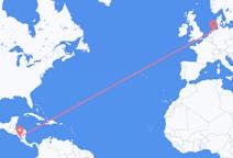 Flyg från Managua, Nicaragua till Groningen, Nederländerna