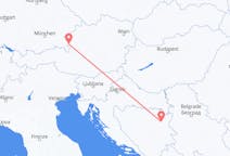 Vols de Salzbourg, Autriche pour Tuzla, Bosnie-Herzégovine