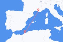 Flyrejser fra Oran, Algeriet til Marseille, Frankrig