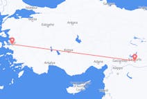 Flyreiser fra Şanlıurfa, Tyrkia til Izmir, Tyrkia