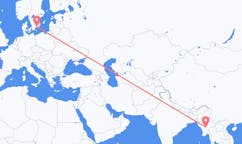 Flights from Naypyidaw, Myanmar (Burma) to Ronneby, Sweden