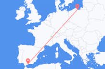 Flights from Gdansk to Málaga