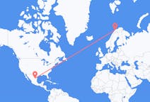 Flyrejser fra Monterrey, Mexico til Tromsø, Norge