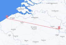 Flights from Maastricht, the Netherlands to Ostend, Belgium